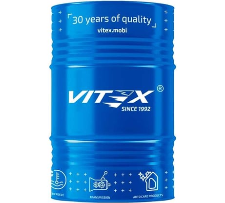 Антифриз VITEX O.E.M. for Renault Nissan -40 для европейских автомобилей Соответствует спецификации Renault 41-01-001/--T G12 Желтый бочка 215 кг v1106b2