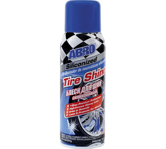 Чернитель шин с силиконом ABRO INDUSTRIES INC аэрозоль, 300 г TS-100 1