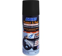 Защитная краска на полимерной основе ABRO INDUSTRIES INC аэрозоль, черная, 397 г PR-555-BLK