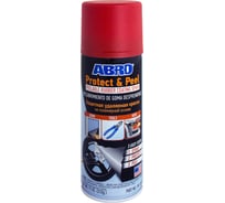 Защитная краска на полимерной основе ABRO INDUSTRIES INC аэрозоль, красная, 397 г PR-555-RED