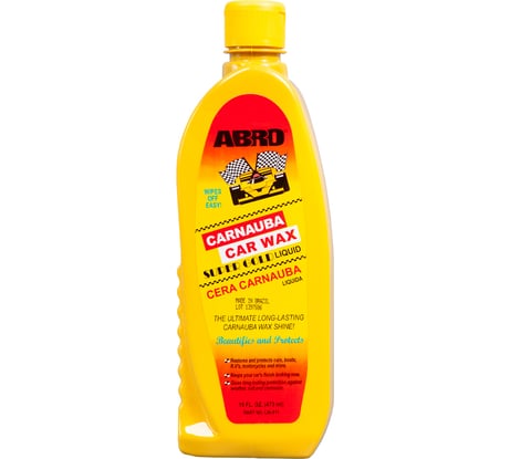 Полироль кузова с карнаубой ABRO INDUSTRIES INC 473 мл LW-811