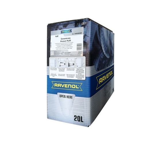 Антифриз RAVENOL концентр. зеленый HJC Hybrid Japanese Coolant Concentrate ecobox 1410122-B20-01-888
