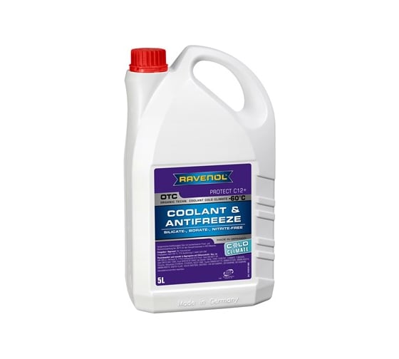 Антифриз готовый к применению лила RAVENOL OTC COLD CLIMATE -60 С 1410141-005-01-999