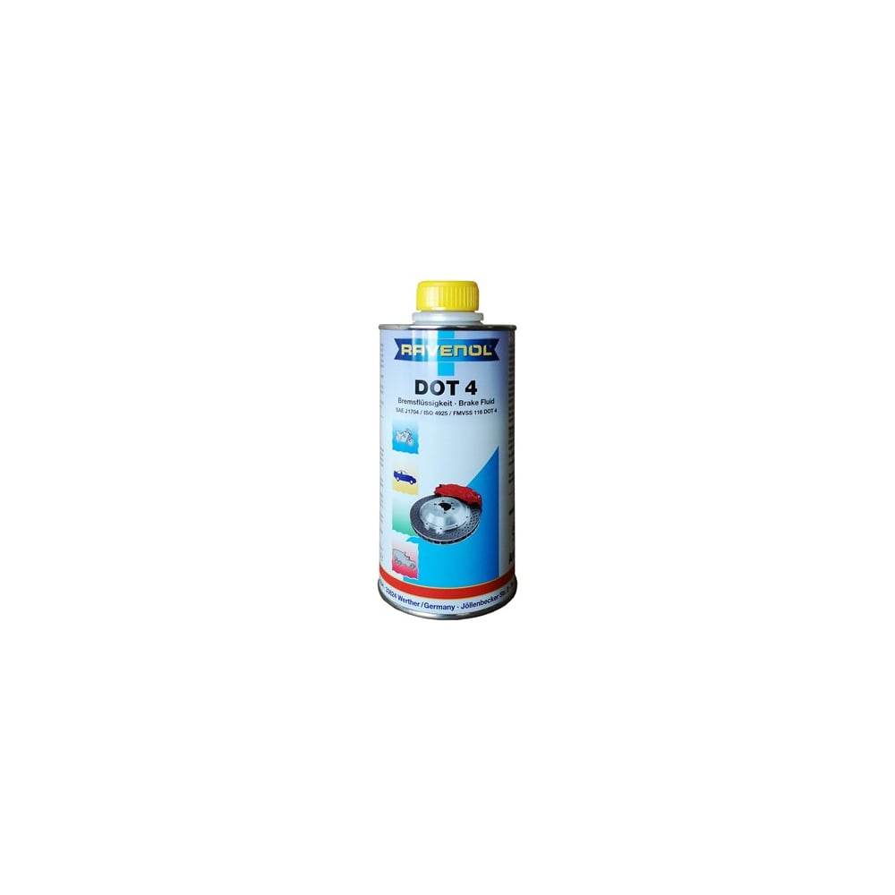 Тормозная жидкость RAVENOL DOT-4 1350601-500-05-000 - выгодная цена ...