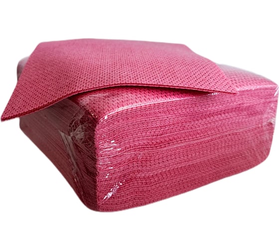 Протирочный материал VORSANET P74, 35x40 см, красный, 1 пачка х 50 л 700021