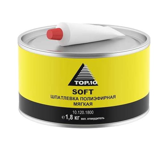 Шпатлевка TOP.10 SOFT 1,8 кг 10.120.1800 10.120.1800 10.120.1800 1