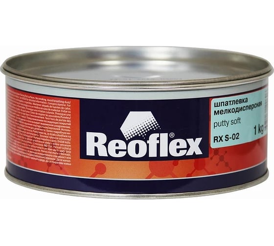 Мелкодисперсная шпатлевка Reoflex Soft 1 кг RX S-02/1000 1