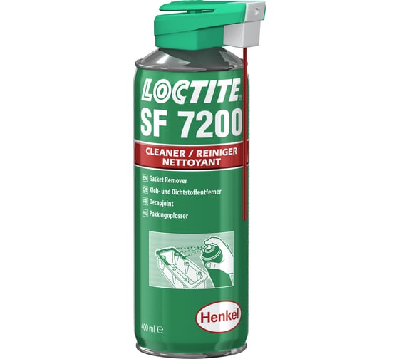 Аэрозольный удалитель клея, герметика, нагара Loctite 7200 400 мл 2385318 1