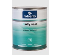 Грунт-наполнитель ROBERLO 2К MULTY SEAL акриловый, уретановый, мокрый по мокрому 4:1, СЕРЫЙ, 1 л 68407