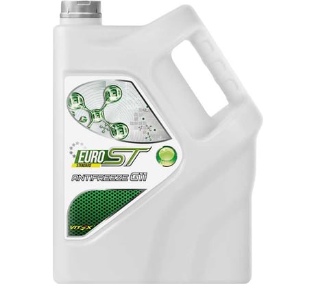 Антифриз VITEX EURO ST G-11, зеленый, 10 кг V100505