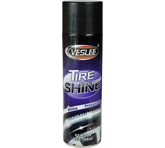 Чернитель шин Veslee TIRE SHINE аэрозоль 500 мл VL-5B 1