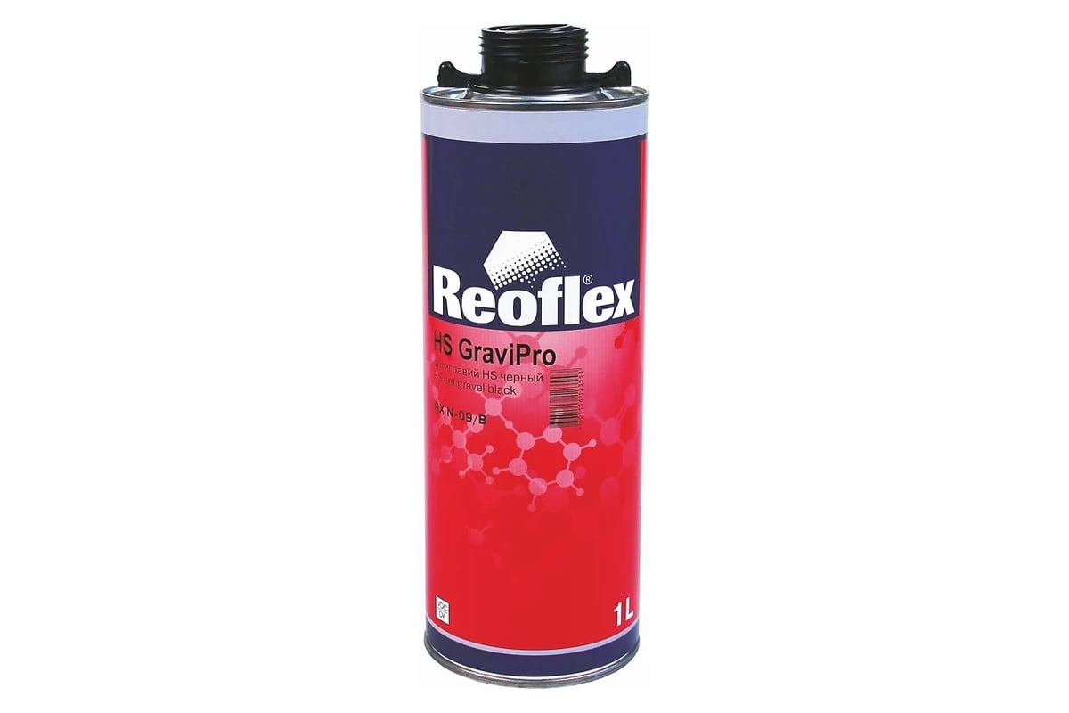 Антигравий Reoflex HS 1 л, черный RX N-09/1000 B - выгодная цена ...