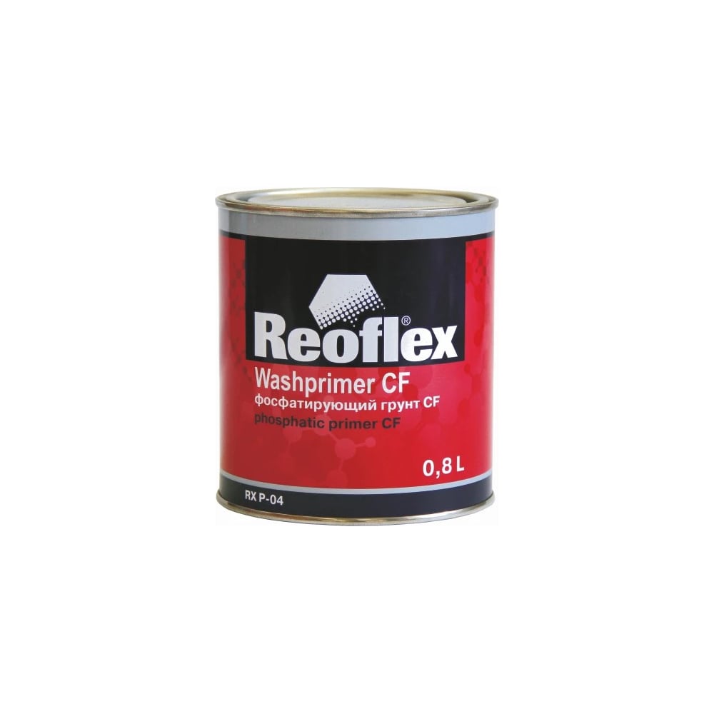  грунт Reoflex CF 0.8 л, серый RX P-04/800 - выгодная цена .