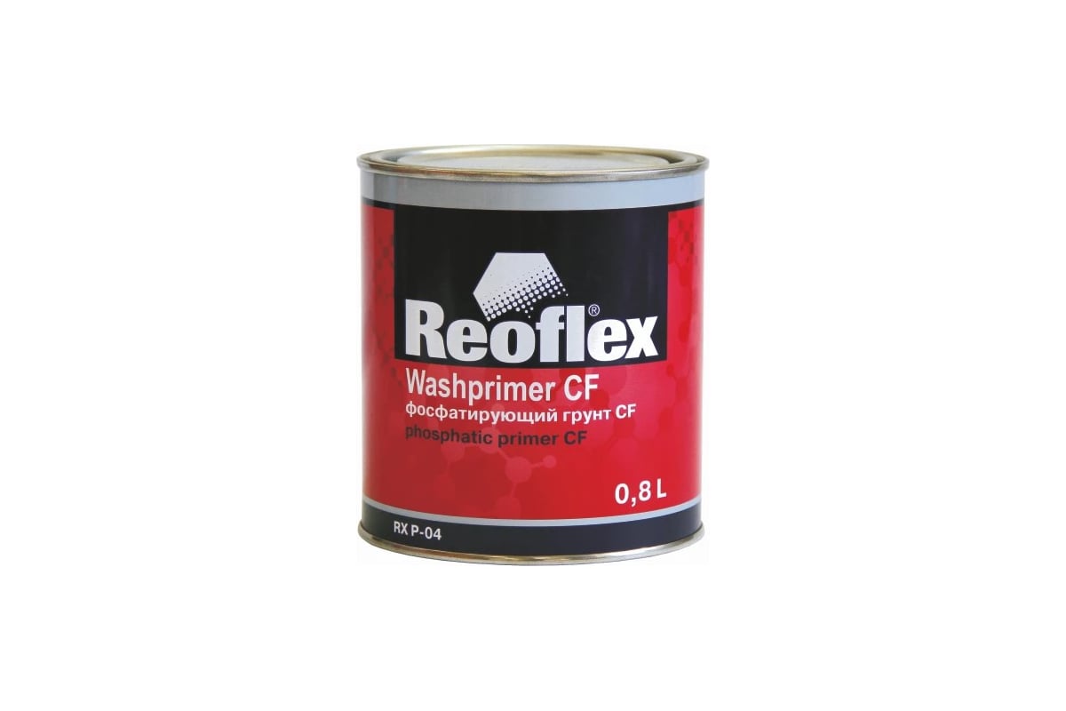  грунт Reoflex CF 0.8 л, серый RX P-04/800 - выгодная цена .