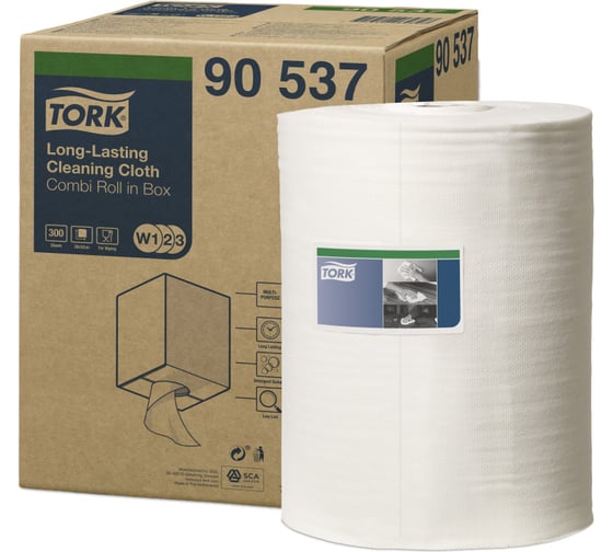 Нетканый материал для интенсивной очистки TORK Premium 90537, 114 м 8939 1