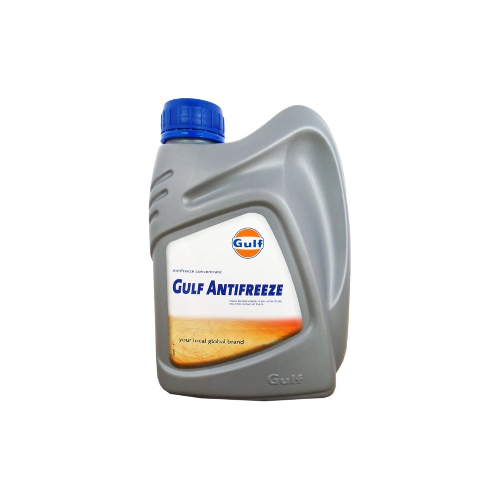 Антифриз GULF Antifreeze концентрированный, синий 690007GU01 - выгодная ...