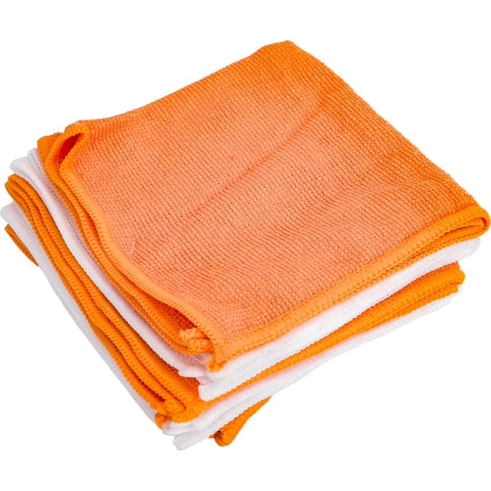 Набор салфеток из микрофибры Рыжий кот MFS-01/5 5 шт., 30х30 см 310238 ...