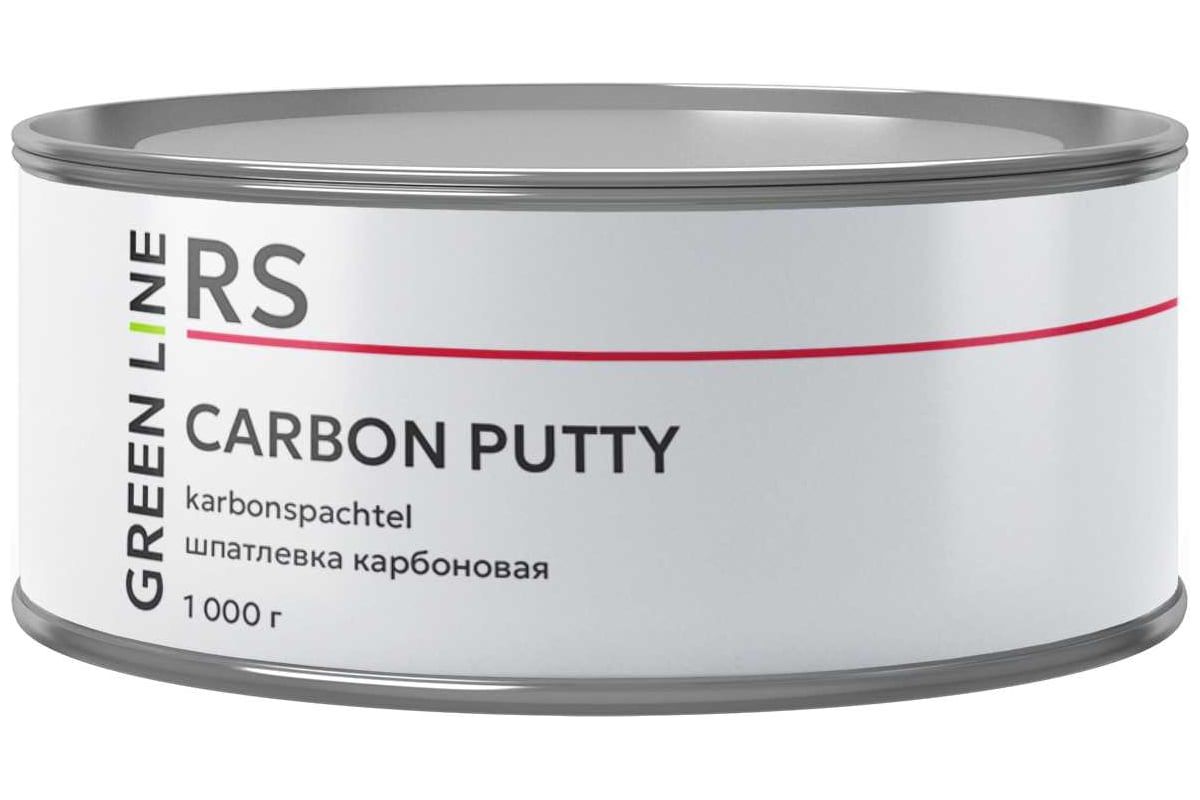 Шпатлевка карбоновая GREEN LINE Carbon Putty 1000 г. 50RS – 1000 – CRB ...