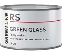 Шпатлевка со стекловолокном GREEN LINE Green Glass 1800 г. 50RS – 1800 – GG