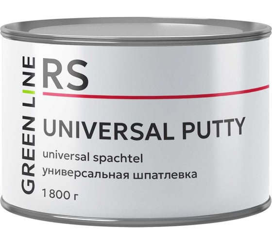 Шпатлёвка универсальная GREEN LINE UNIVERSAL PUTTY 1800 г 50RS–1800–UNI