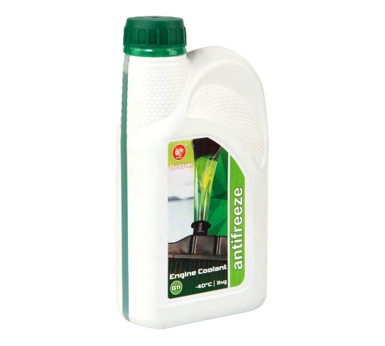 Антифриз REDSKIN -40С, G11, 1 л, зеленый, карбоксилатный, готовый REDG11001
