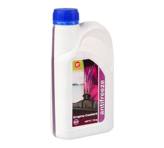 Антифриз REDSKIN -40С, G13, 1 л, фиолетовый, готовый REDG13001
