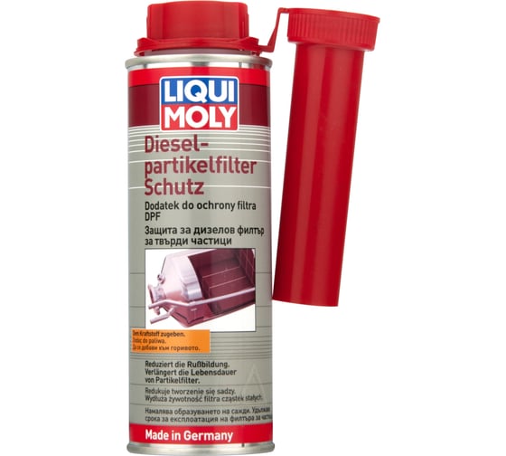 Присадка для очистки сажевого фильтра LIQUI MOLY Diesel Partikelfilter Schutz (0,25л) 2650 1