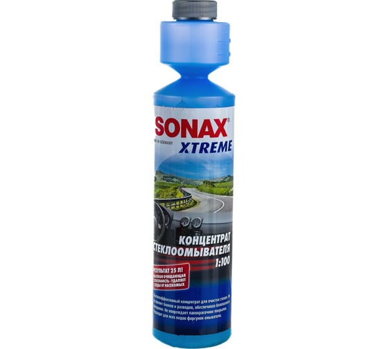 Концентрат стеклоомывателя SONAX Xtreme NanoPro 1:100 0,25л 271141