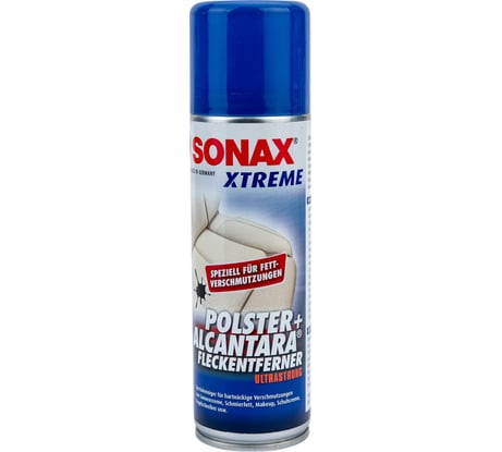 Усиленный очиститель обивки салона и алькантары SONAX Xtreme 0,3л 252200