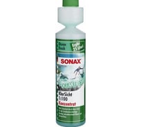 Стеклоомыватель концентрат SONAX 1:100 аромат свежесть океана 0,25л 388141