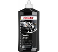 Цветной воск SONAX черный блеск, 0.5 л 298200