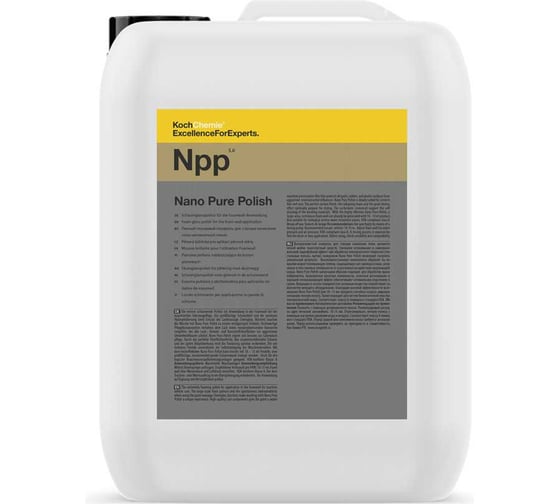 Высокопенистый полироль для автоматической мойки Koch Chemie Nano Pure Polish 20л 435020 054150