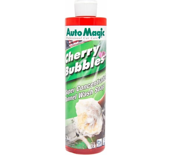 Автошампунь AutoMagic Cherry Bubbles вишня, 473 мл 36R 1