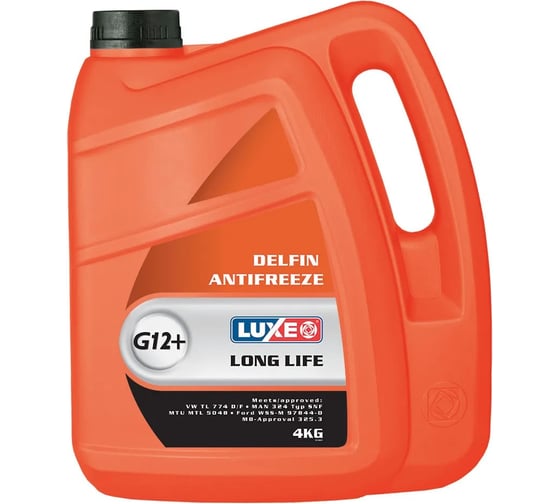 Антифриз LUXE 40 LIFE G12+ (красный) 4 кг 30199