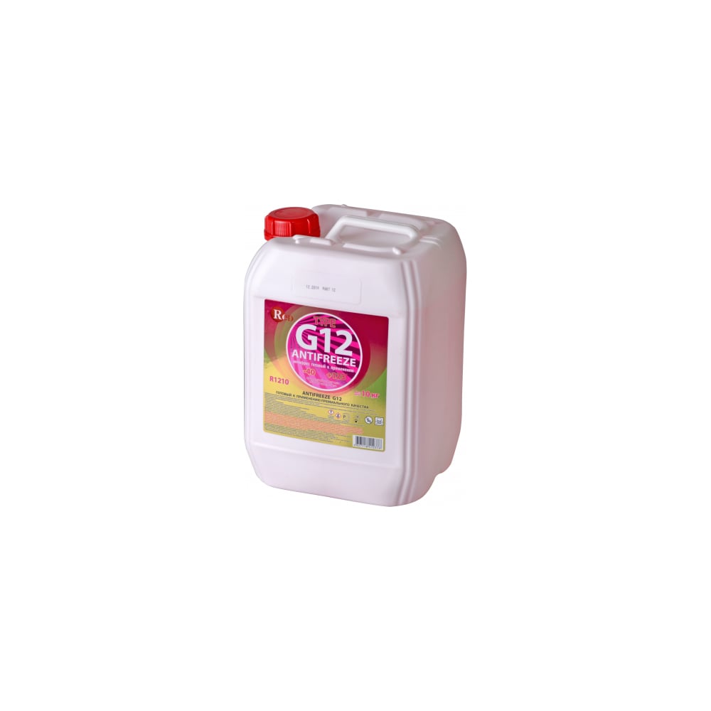 Антифриз готовый к применению RED G12, красный, 10 кг R1210 - выгодная ...