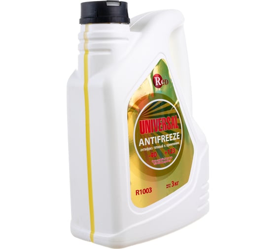 Антифриз RED Universal готовый к применению, желтый, 3 кг R1003