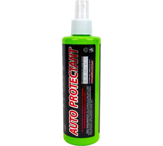 Матовый полироль пластика RED с губкой "ЯБЛОКО" Low Gloss 250мл в бл. R4264