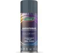 Автоэмаль Veslee COLOR ART Графитовый серый RAL 7024 L7024 34824409