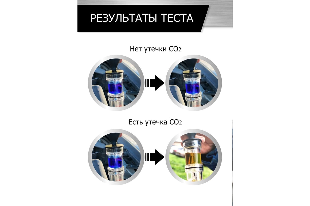 Жидкость индикаторная для теста утечек CO2 Car-tool 0,3л CT-1175L