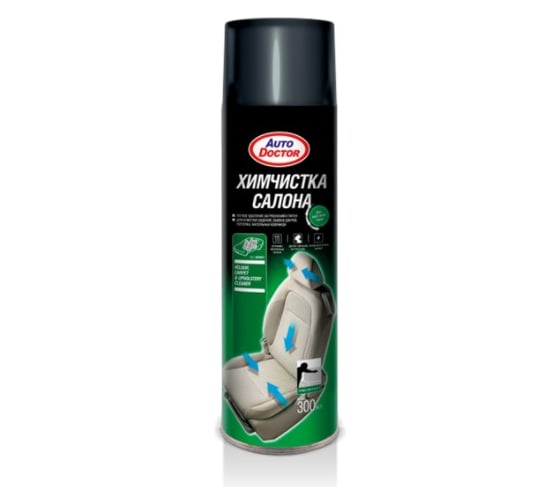Сухая химчистка салона AUTODOCTOR 300 мл, аэрозоль AD9621 1