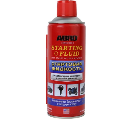 Стартовая жидкость ABRO, 312 г SF-650-RW