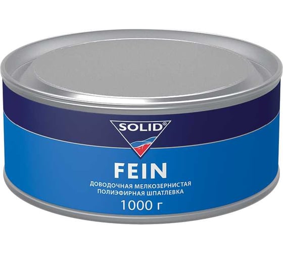 Доводочная мелкозернистая шпатлевка SOLID FEIN (фасовка 1000 гр) 317.1000 1