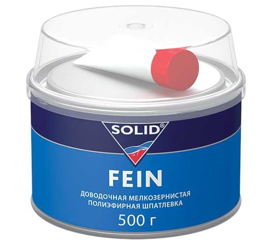 Доводочная мелкозернистая шпатлевка SOLID FEIN (фасовка 500 гр) 317.0500 1