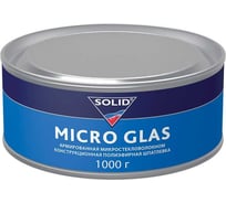 Наполнительная шпатлевка SOLID  MICRO GLAS - (фасовка 1000гр) ,усиленная микростекловолокном 315.1000