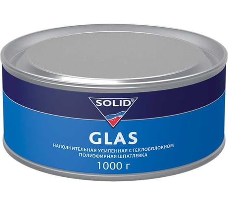 Наполнительная шпатлевка SOLID GLAS (фасовка 1000 гр), усиленная стекловолокном 316.1000