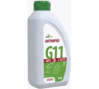 Антифриз готовый LIVCAR G11 -40C зеленый 1кг 1001-LCA-001G