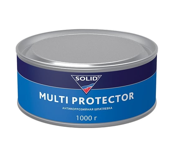 Антикоррозийная шпатлевка SOLID MULTI PROTECTOR (фасовка 1000 гр) 309.1000 1