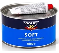 Наполнительная среднезернистая шпатлевка SOLID SOFT (фасовка 1800 гр) 312.1800