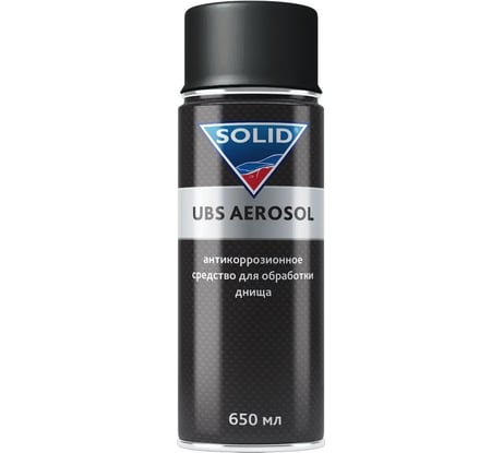 Антикоррозионное средство для обработки днища SOLID PROF UBS AEROSOL 650 ml (аэрозоль) 450.0651.U