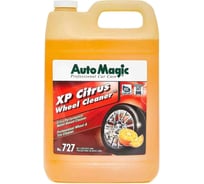 Очиститель для дисков AutoMagic XP Citrus Wheel Cleaner с лимонным ароматом, 3.79 л 727